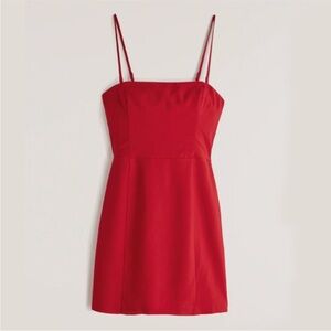 Abercrombie & Fitch Red Strap Dress